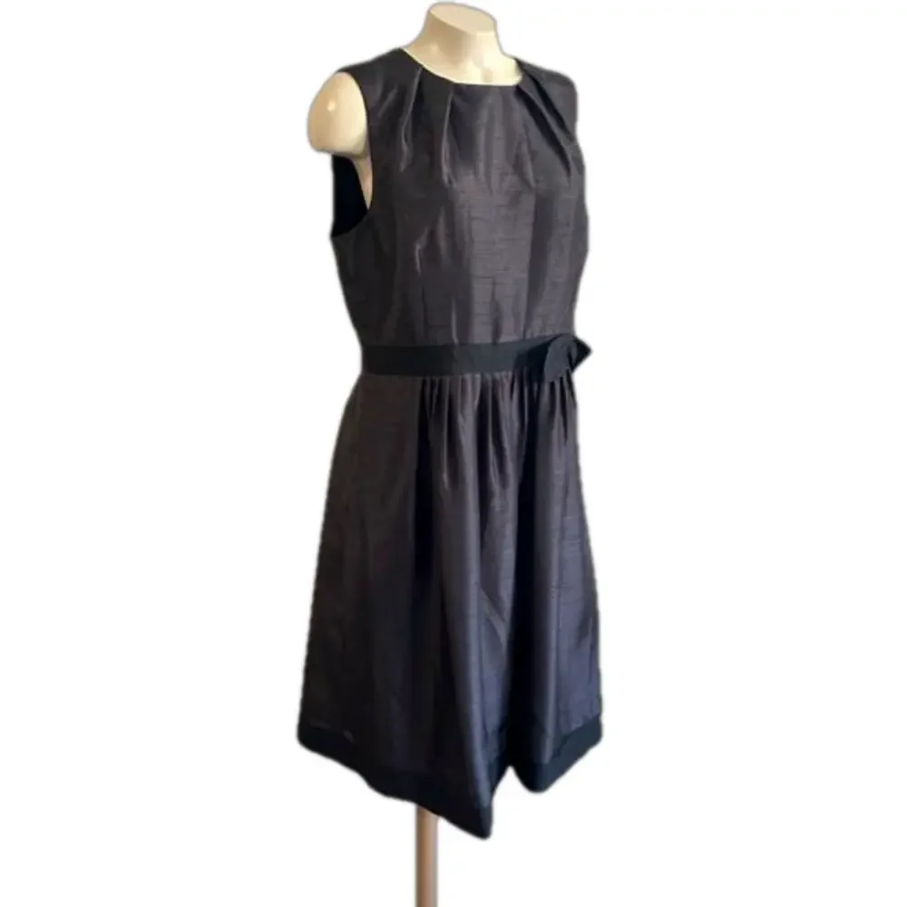 NWT Carmen Marc Valvo Black Dress 14